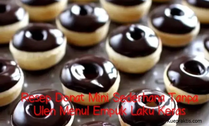 Donat Kampung Viral Tanpa Ulen, Empuk Maksimal