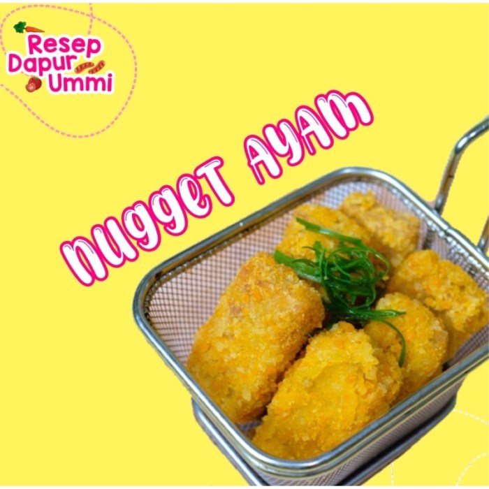 Msg nugget sayur ayam resep Resep Nugget Sayur Homemade Tanpa MSG