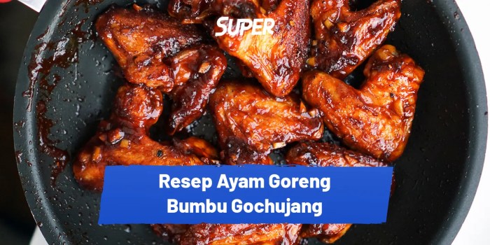 Resep Ayam Bakar Korea dengan Saus Gochujang Homemade