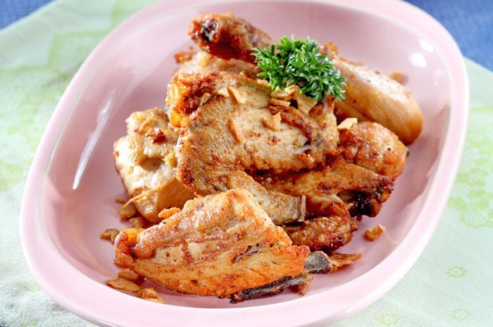 Menu Spesial Akhir Pekan: Sate Ayam + Es Melon