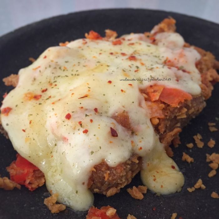 Tren Baru: Ayam Geprek Sambal Keju Meleleh