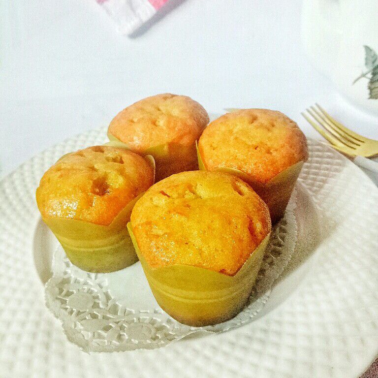 Muffin Wortel dan Pisang Tanpa Gula Tambahan