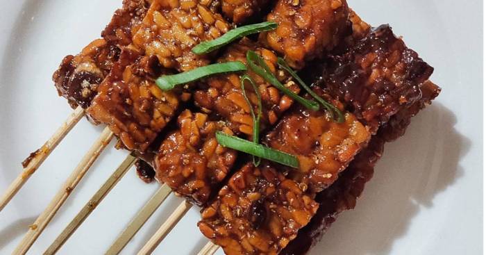 Sate Tempe Oles Madu Panggang