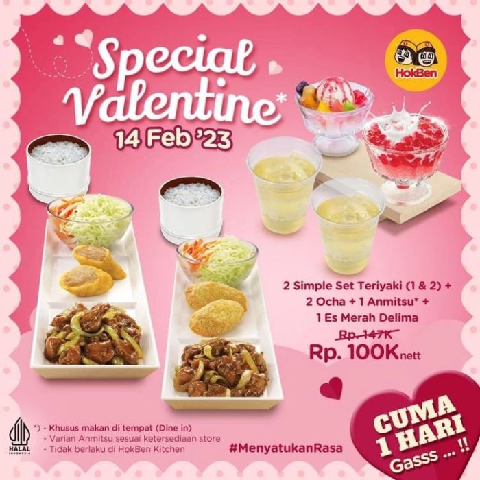 Makanan Valentine Terseru Buat Pasangan